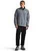 The North Face Glacier Long Sleeve 1/4 Zip Pullover, Color:TNF Mid Grey Heather - Image 4