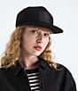 The North Face Half Dome Trucker Hat, Color:TNF Black Leather Patch - Image 3
