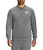 Color:TNF Medium Grey Heat - Image 1 - Heritage Patch Crew Sweatshirt