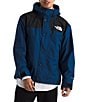 The North Face Hooded Reign On Jacket, Color:Estate Blue/TNF Black - Image 1