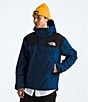 The North Face Hooded Reign On Jacket, Color:Estate Blue/TNF Black - Image 3