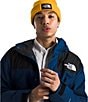 The North Face Hooded Reign On Jacket, Color:Estate Blue/TNF Black - Image 4