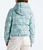The North Face Hydrenalite Down Hoodie Zip Front Puffer Jacket, Color:Blue Eclipse Regenerative Ink - Image 2