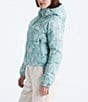 The North Face Hydrenalite Down Hoodie Zip Front Puffer Jacket, Color:Blue Eclipse Regenerative Ink - Image 3