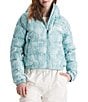 The North Face Hydrenalite Down Hoodie Zip Front Puffer Jacket, Color:Blue Eclipse Regenerative Ink - Image 4