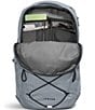 The North Face Jester Laptop Backpack, Color:Mid Grey Dark Heather-TNF Black - Image 4