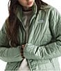The North Face Junction Heatseeker Insulated Stand Collar Zip Front Jacket, Color:Slate Moss - Image 6