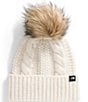 The North Face Kids Oh Mega Fur Pom Beanie - Image 1