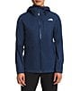 Color:Summit Navy - Image 1 - Ladies Alta Vista Hooded Zip Front Long Sleeve Jacket