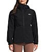 Color:TNF Black - Image 1 - Ladies Alta Vista Hooded Zip Front Long Sleeve Jacket