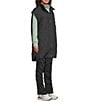 The North Face Large Diamond Peak Oversized Insulated Zip Front Vest, Color:TNF Black - Image 10