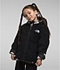 Color:TNF Black Next Gen Logo Print - Image 3 - Little Kids 2T-7 Long-Sleeve Mt. Chimbo Logo-Print Reversible Hooded Jacket