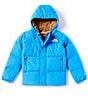 Color:Optic Blue - Image 1 - Little Boys 2T-7 Long-Sleeve North Down Solid Hooded Jacket