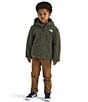 The North Face Little Kids Reversible Shasta Full Zip Hooded Jacket, Color:Slate Moss/New Taupe Green - Image 3
