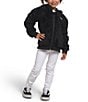 Color:TNF Black - Image 3 - Little Girls 2T-7 Long Sleeve Full-Zip Hooded Fleece Jacket