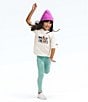 Color:White Dune Smokey - Image 4 - Little Kid 2T-7 Short Sleeve Graphic T-shirt