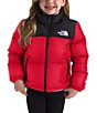 The North Face Little Kids 1996 Retro Nuptse Iconic Design Ski Jacket, Color:TNF Red - Image 1