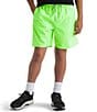Color:Safety Green - Image 1 - Little/Big Boy 6-16 Never Stop Woven Shorts