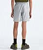 Color:High Rise Grey - Image 2 - Little/Big Boy 6-16 Never Stop Woven Shorts