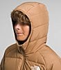 Color:Almond Butter - Image 3 - Little/Big Boys 6-20 Long Sleeve Reversible North Down Hooded Jacket