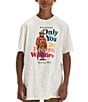 Color:White Dune Smokey - Image 1 - Little/Big Boys 6-16 Short Sleeve Graphic T-Shirt