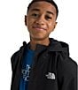 The North Face Big Boys Long-Sleeve Hooded Solid Anatora Rain Jacket, Color:TNF Black - Image 5