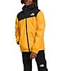 Color:Summit Gold - Image 1 - Little/Big Boys 6-20 Color Block Warm Storm Hooded Rain Jacket