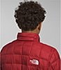 Color:Cardinal Red - Image 5 - Little/Big Boys 6-20 Long Sleeve Thermoball Hooded Snow Jacket
