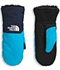 The North Face Little/Big Boys Shasta Color Block Mitts, Color:Meridian Blue/Summit Navy - Image 1
