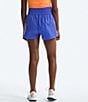 Color:Solar Blue - Image 2 - Little/Big Girls 6-16 Never Stop Woven Shorts