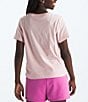 Color:Pink Moss - Image 2 - Little/Big Girls 6-16 Short Sleeve Butterfly Graphic Pink Magic T-Shirt