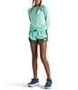 The North Face Little/Big Girls Long Sleeve Class V Pathfinder Color Block Shorts, Color:Bright Foam TNF Topo Phantom Print/Duck Green - Image 4