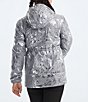 Color:Meld Grey - Image 6 - Little/Big Girls 6-16 Long Sleeve Reversible Metallic Hooded Jacket
