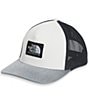 Color:TNF Light Grey Heather/TNF White - Image 1 - Logo Patched Structured Trucker Hat