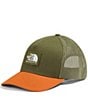 Color:Forest Olive Desert - Image 1 - Logo Patched Structured Trucker Hat