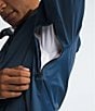 Color:Shady Blue - Image 6 - Long Sleeve Alta Vista Waterproof Hooded Jacket