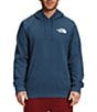 Color:Shady Blue - Image 2 - Long Sleeve Box NSE Pullover Hoodie