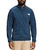 The North Face Long Sleeve Canyonlands Heathered Jacket, Color:Shady Blue Heather - Image 1