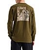 The North Face Long Sleeve Evolution Mountain Half Dome Photo Regular T-Shirt - Image 1