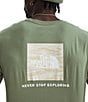 The North Face Long Sleeve Evolution Regenerative Ink Box Graphic T-Shirt - Image 2