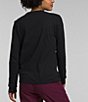 Color:TNF Black/Boysenberry - Image 2 - Long Sleeve Hit Graphic Tee