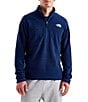 The North Face Long Sleeve Textured Cap Rock Zip Pullover - Image 1