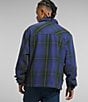 Color:Pine Needle Large Half Dome Shadow Plaid - Image 2 - Long Sleeve Valley Plaid Twill Utility Shirt Jacket