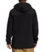 Color:TNF Black - Image 2 - Long-Sleeve Waffle-Knit Solid Hoodie