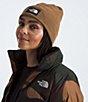The North Face Dock Worker Recycled Beanie, Color:Utility Brown - Image 2