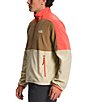 Color:Gravel/Utility Brown/Reto Orange - Image 3 - Men's TNF Polartec® 100 1/4 Zip Pullover