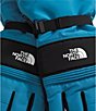 The North Face Montana Color Block Ski Gloves, Color:Dusk Blue - Image 2