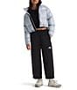 The North Face Nuptse Short Boxy Zip Front Down Puffer Jacket, Color:Blue Flax - Image 5