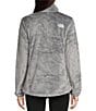 Color:Meld Grey - Image 2 - Osito Long Sleeve Raschel Fleece Jacket