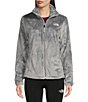 Color:Meld Grey - Image 3 - Osito Long Sleeve Raschel Fleece Jacket